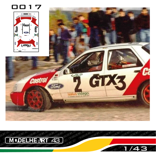 Decalque Ford Sierra Cosworth 4x4 Diabolique- Joaquim Santos