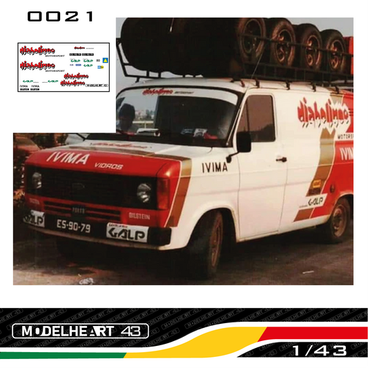 Decalque Ford Transit Mk2 Short Diabolique