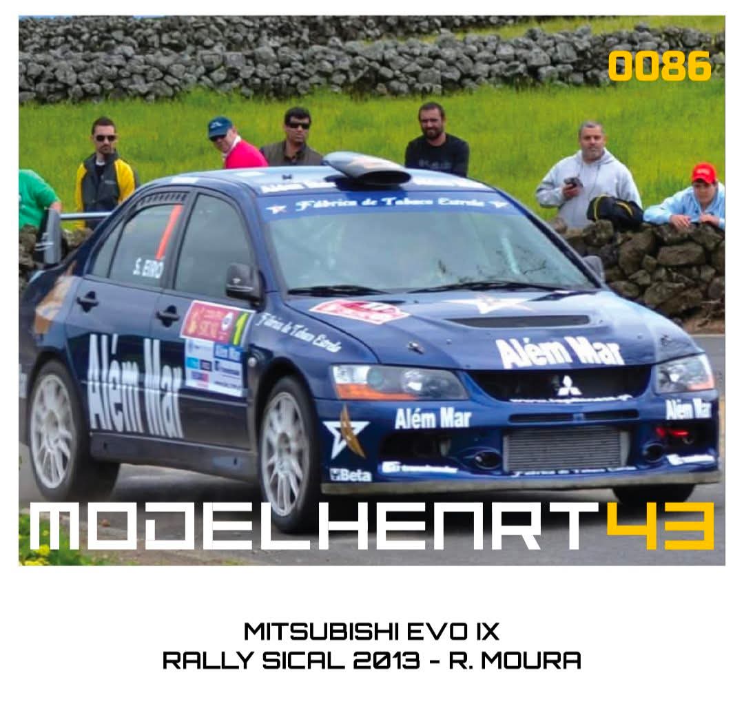DECALQUE - MITSUBISHI EVO IX - 1/43