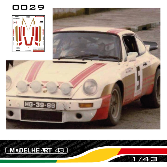 Decalque Porsche 911 Sc Diabolique- José Gonçalves