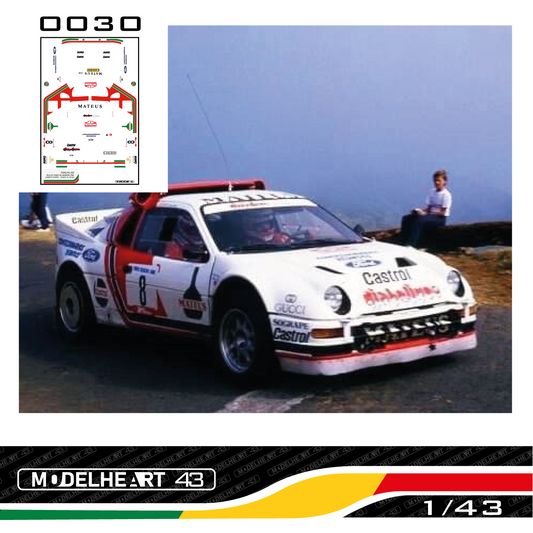 Decalque Ford Rs200 Diabolique- Joaquim Santos