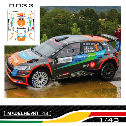 Decalque Skoda Fabia RS 2023 - Armindo Araújo