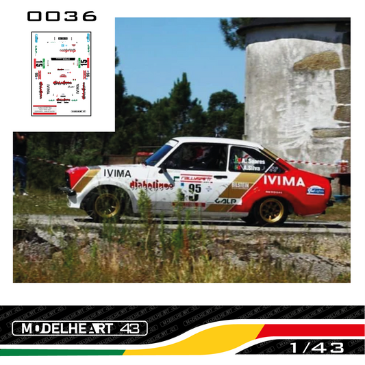 Ford Escort Mk2 Diabolique- Homenagem Joaquim Santos