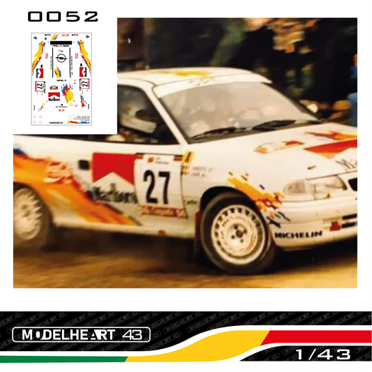 Decalque Opel Astra Gsi - B.THIRY