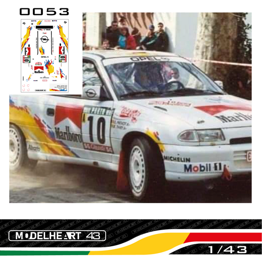 Decalque Opel Astra Gsi - F.LOIX