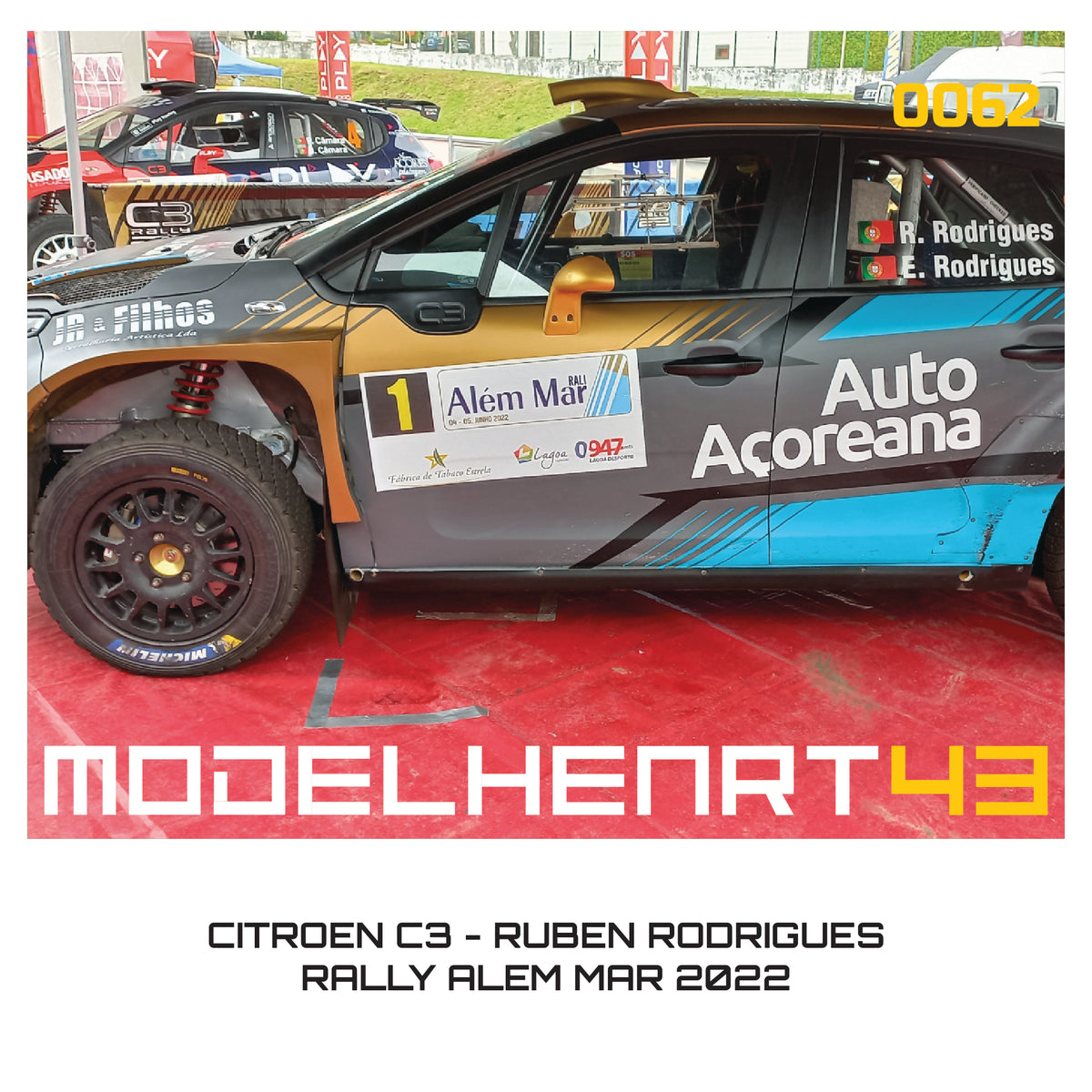 DECALQUE - CITROEN C3 - 1/43