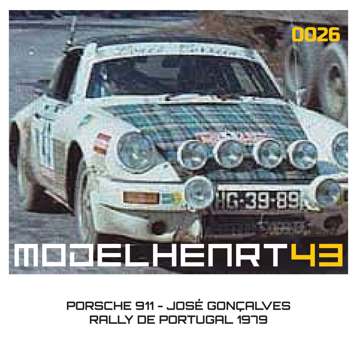 DECALQUE - PORSCHE 911 - 1/43