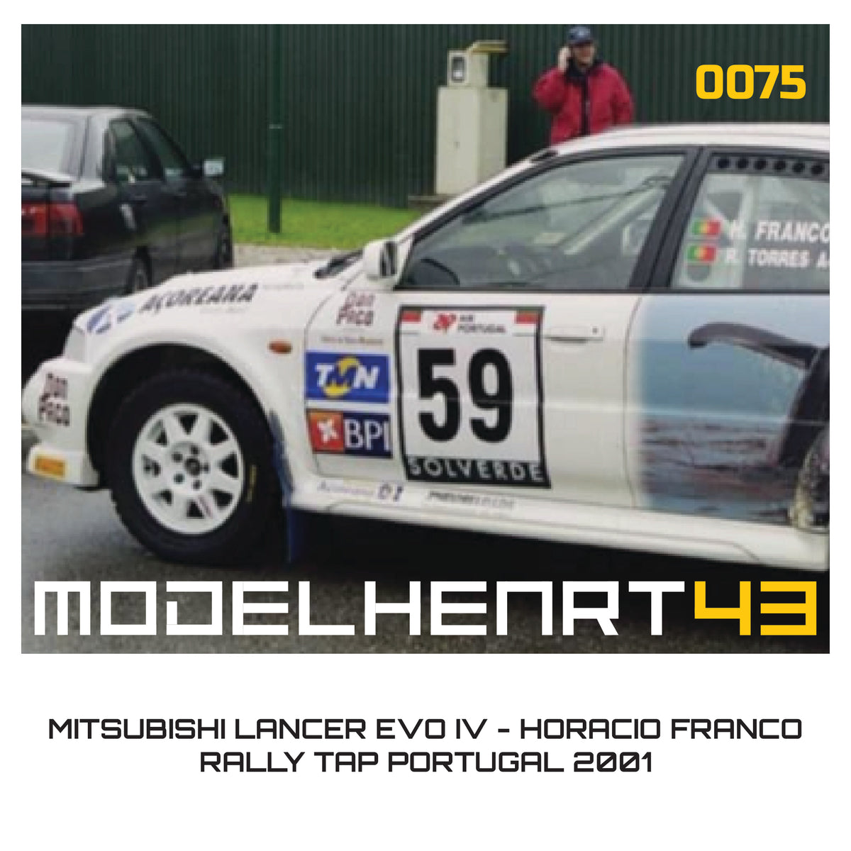 DECALQUE - MITSUBISHI LANCER EVO IV - 1/43