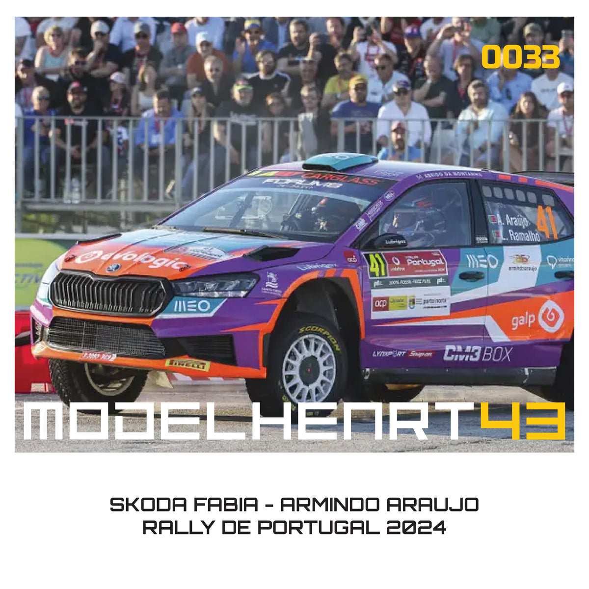 DECALQUE - SKODA FABIA - 1/43