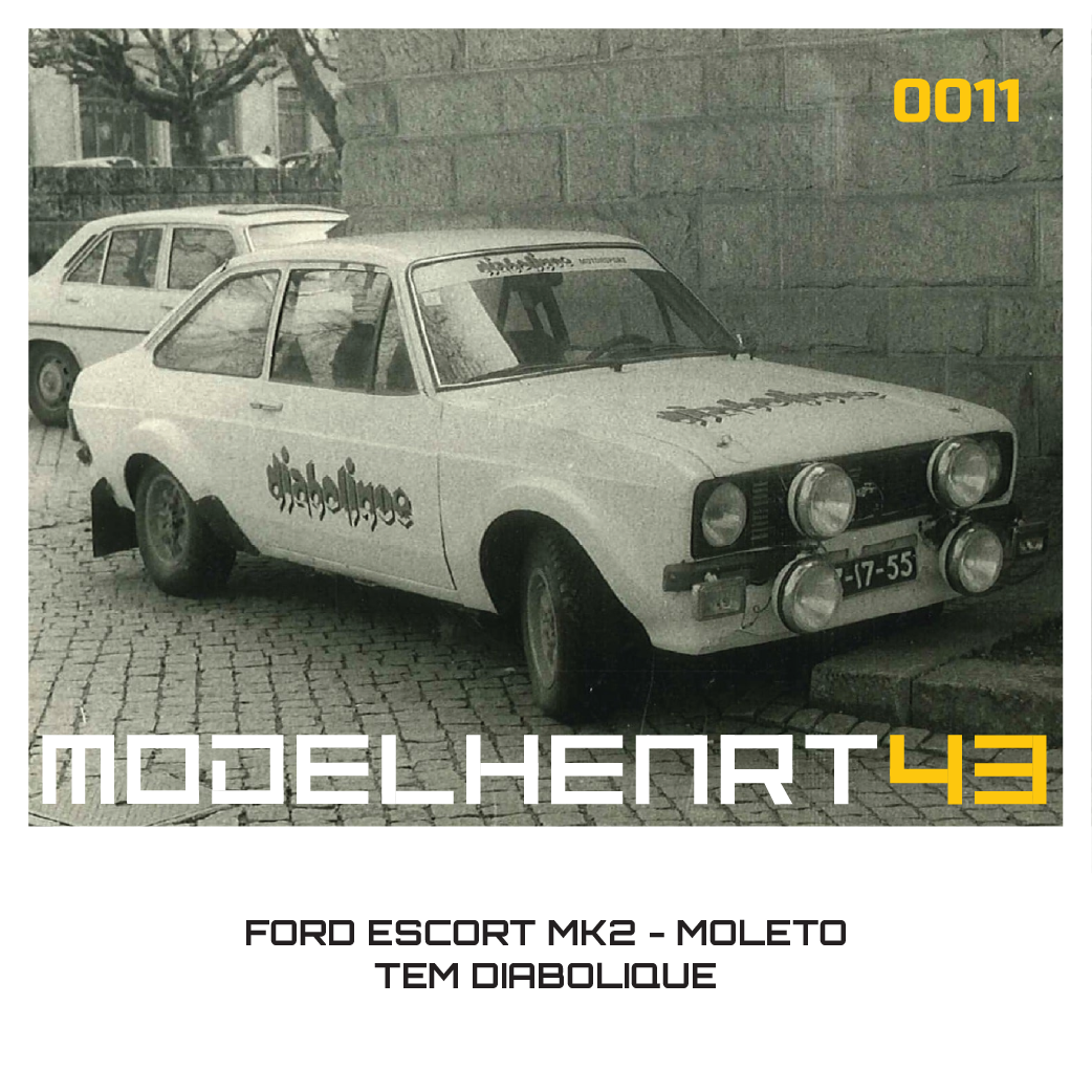 DECALQUE - FORD ESCORT MK2 - 1/43