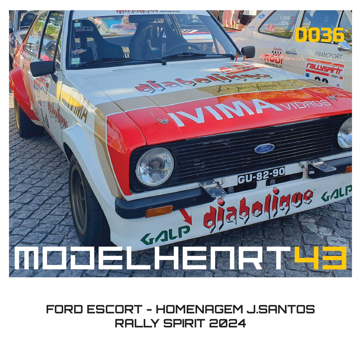 DECALQUE - FORD ESCORT - 1/43