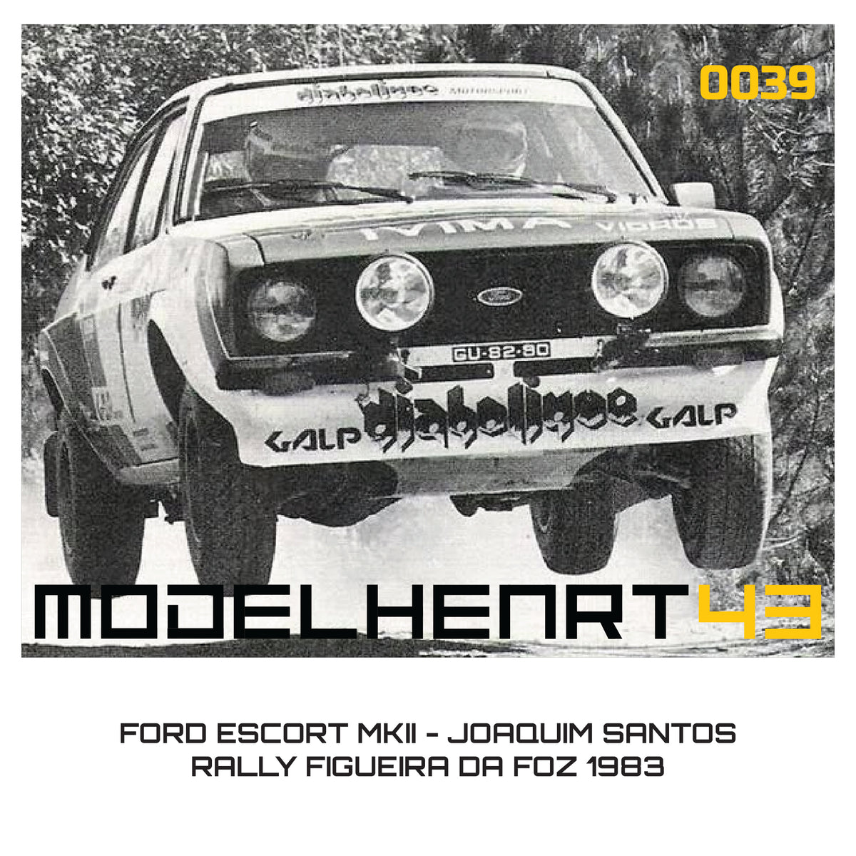 DECALQUE - FORD ESCORT MKII - 1/43