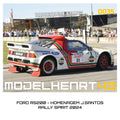 DECALQUE - FORD RS200 - 1/43