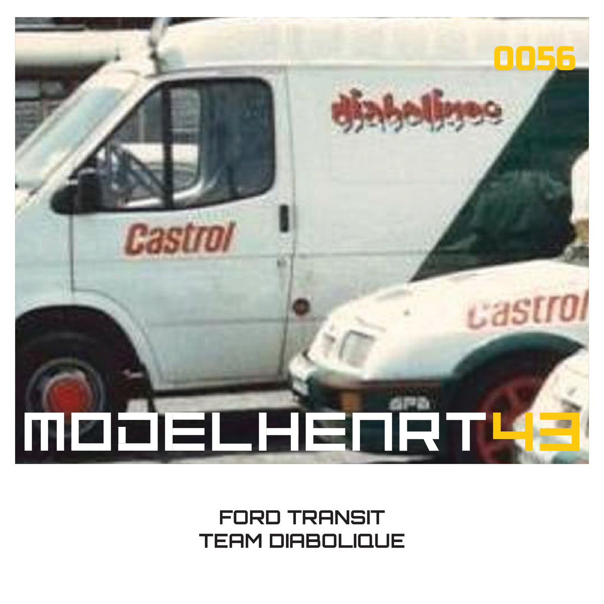 DECALQUE - FORD TRANSIT - 1/43