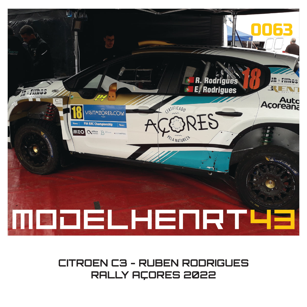 DECALQUE - CITROEN C3 - 1/43