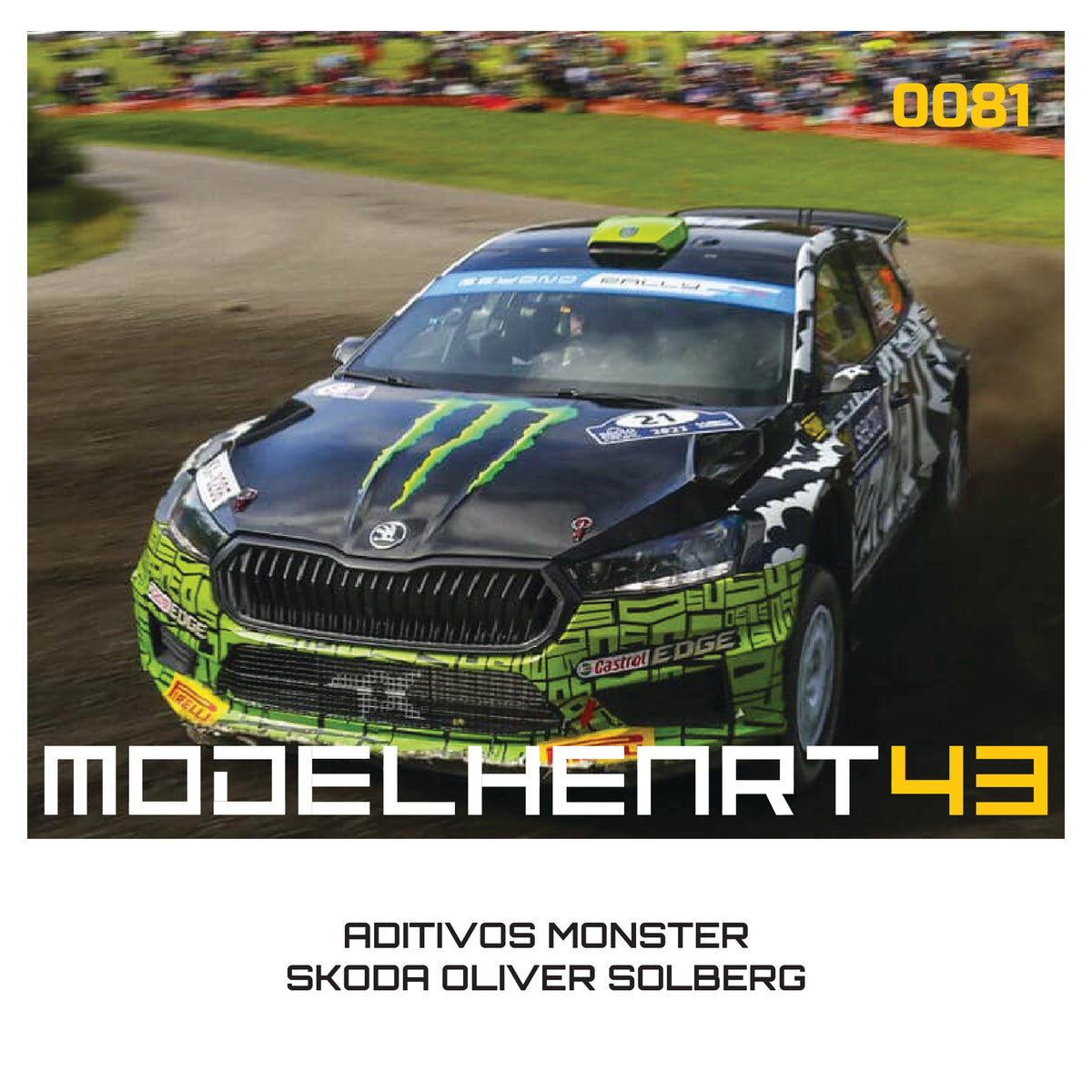 DECALQUE - ADITIVOS MONSTER SKODA - 1/43