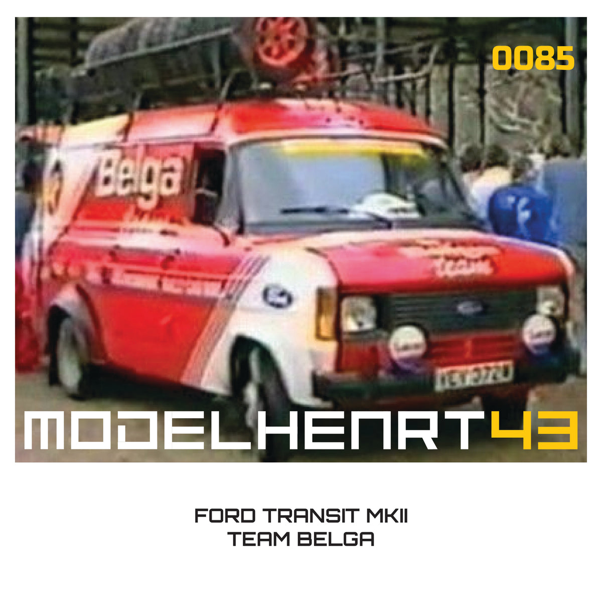 DECALQUE - FORD TRANSIT MKII - 1/43