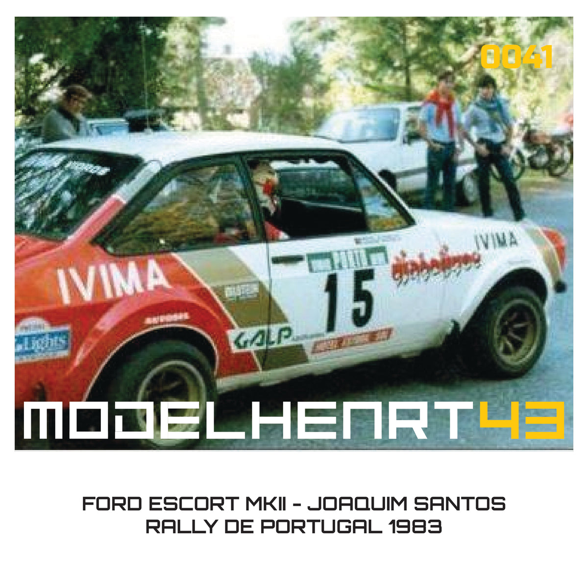 DECALQUE - FORD ESCORT MKII - 1/43