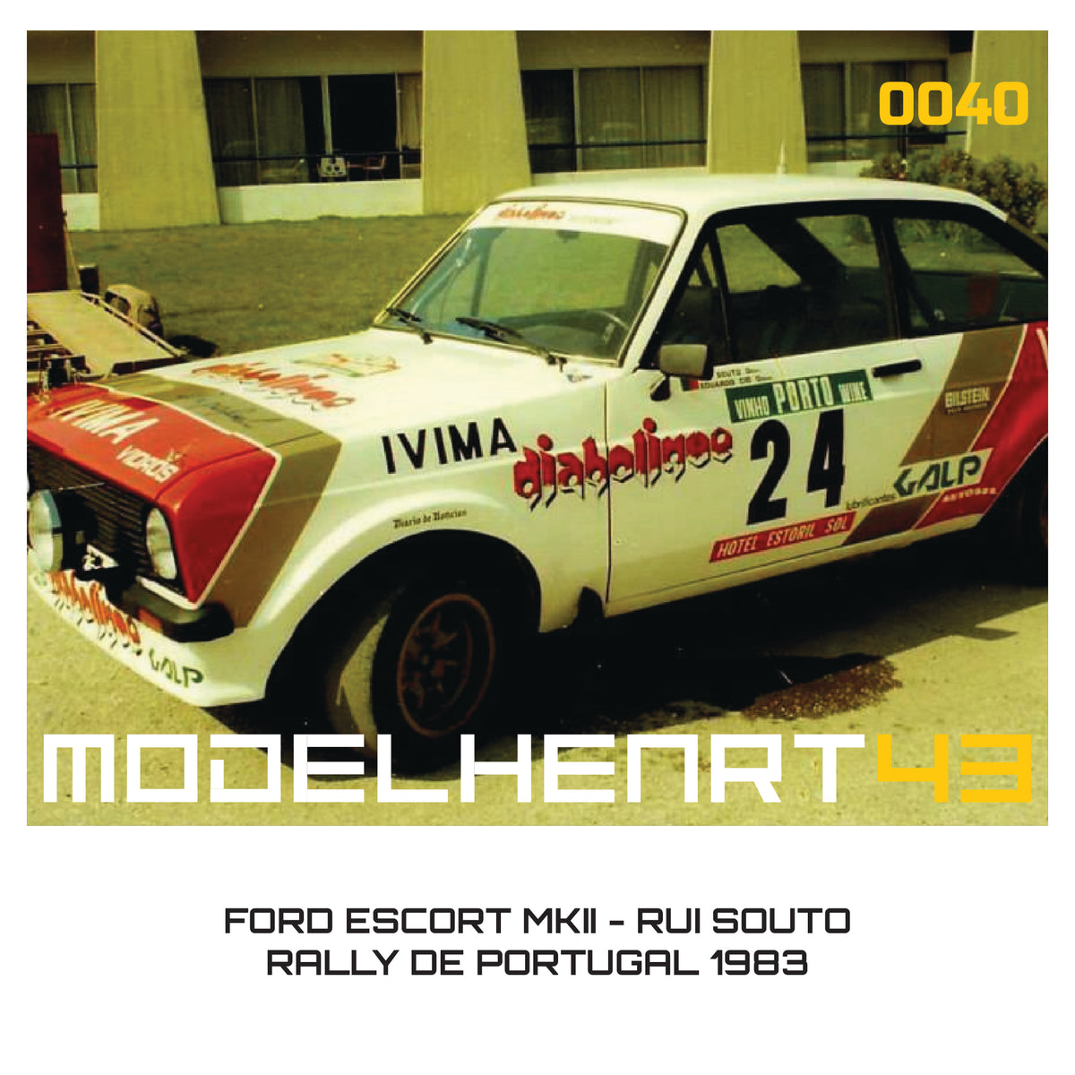 DECALQUE - FORD ESCORT MKII - 1/43