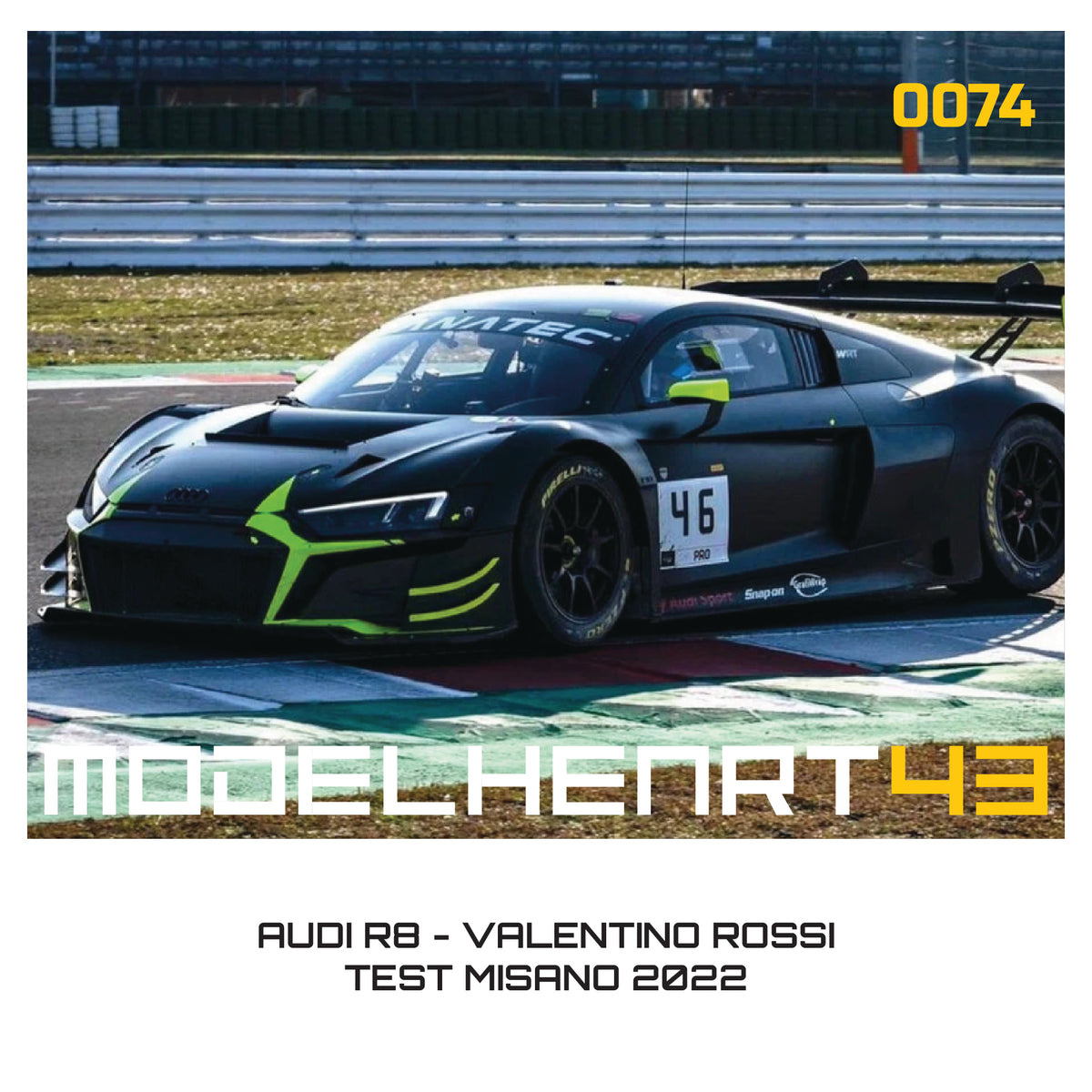 DECALQUE - AUDI R8 - 1/43