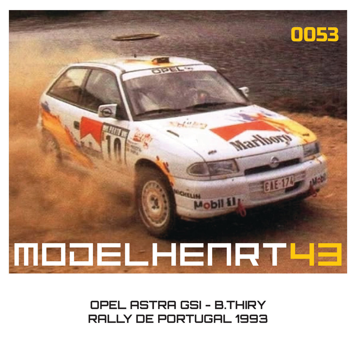 DECALQUE - OPEL ASTRA GSI - 1/43
