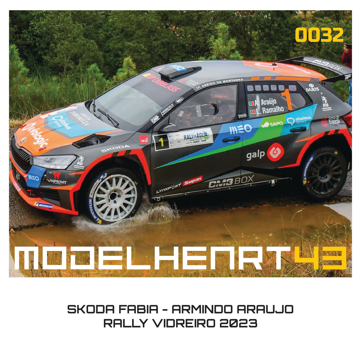 DECALQUE - SKODA FABIA - 1/43