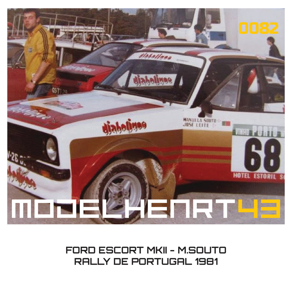 DECALQUE - FORD ESCORT MKII - 1/43