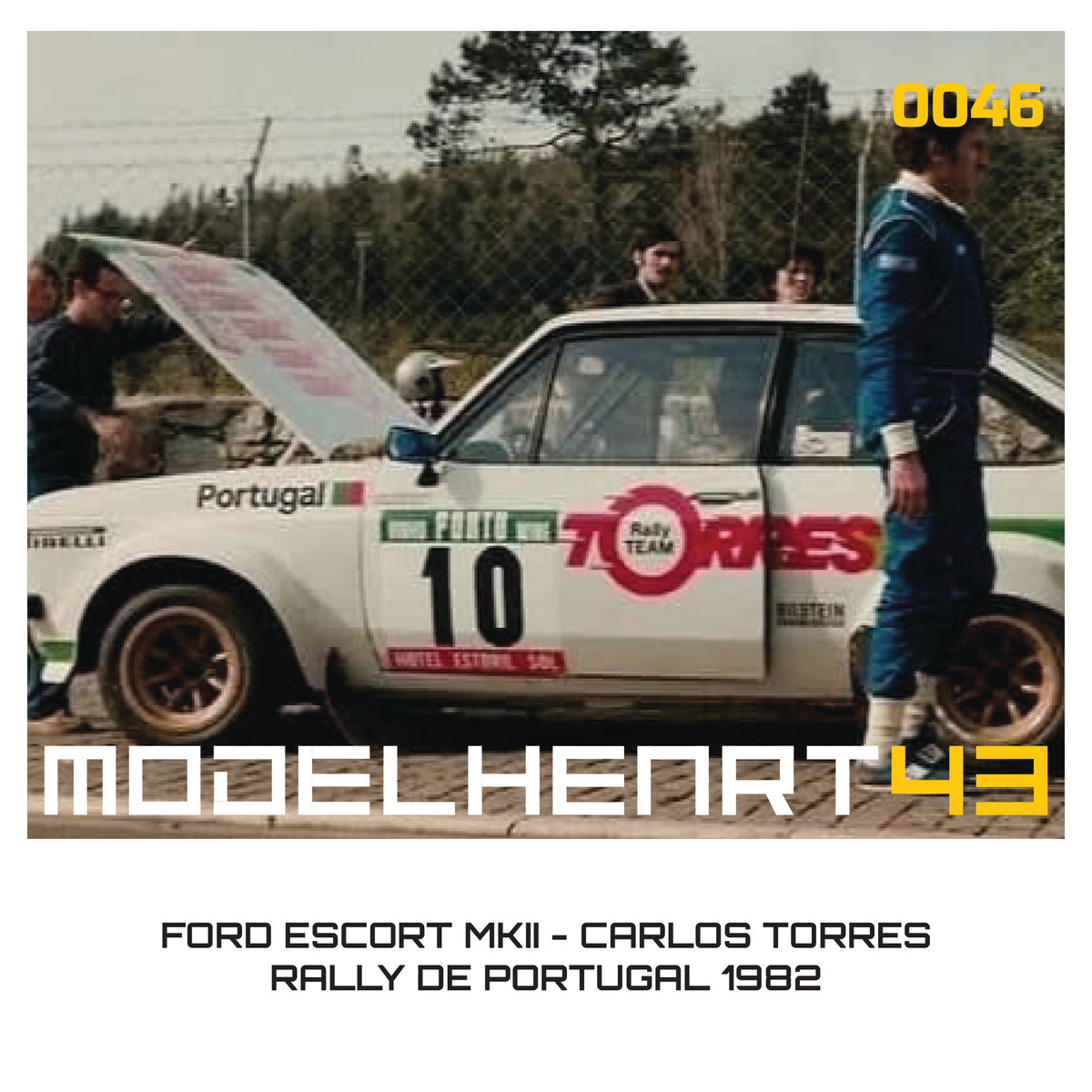 DECALQUE - FORD ESCORT MKII - 1/43