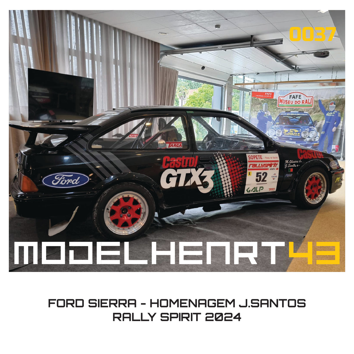 DECALQUE - FORD SIERRA - 1/43