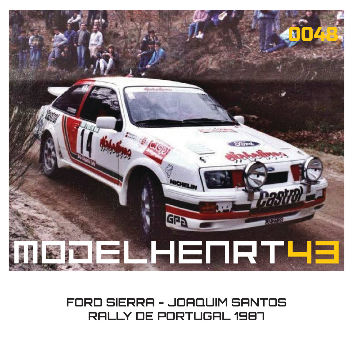 DECALQUE - FORD SIERRA - 1/43