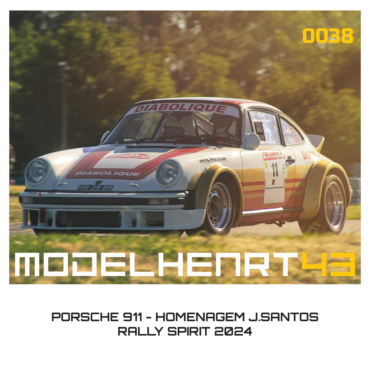 DECALQUE - PORSCHE 911 - 1/43