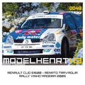 DECALQUE - RENAULT CLIO S1600 - 1/43