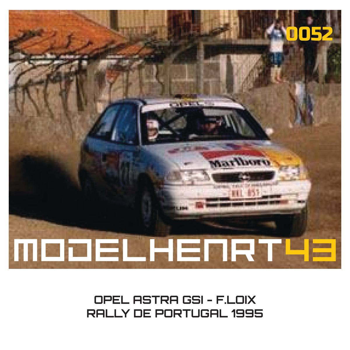 DECALQUE - OPEL ASTRA GSI - 1/43