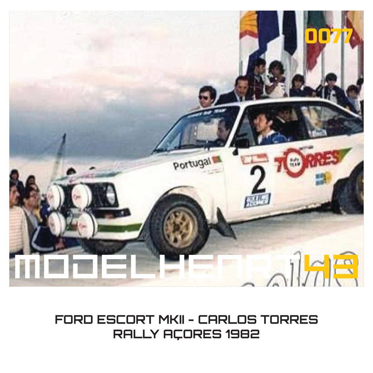 DECALQUE - FORD ESCORT MKII - 1/43