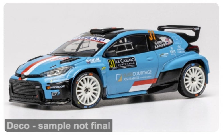 Pré-venda Toyota GR Yaris Rally2  - 1/43