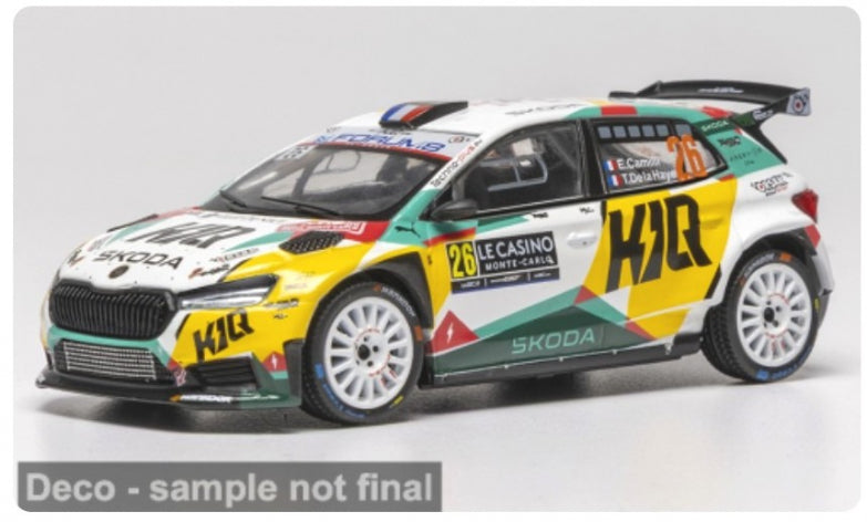 Pré-venda Skoda Fabia Rally2  - 1/43