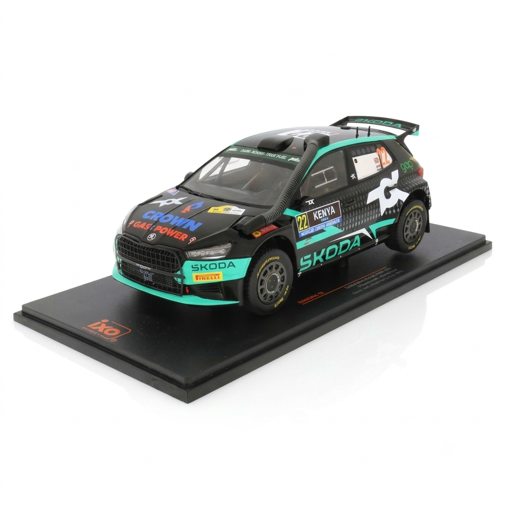 Skoda Fabia Rally2  - 1/18